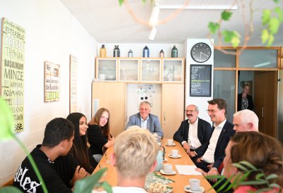 Von Weeze nach Xanten: Ministerpräsident Hendrik Wüst besucht den Niederrhein