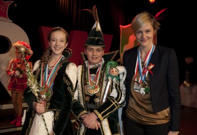 Empfang der Kindertollitäten 2016 - Kinderprinzenpaar Oberhausen