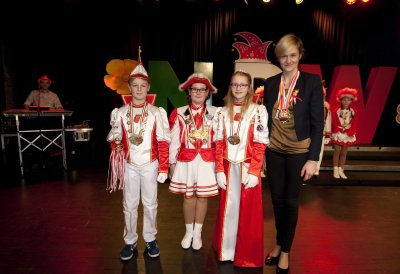 Empfang der Kindertollitäten 2016 - Kinderprinzenpaar Südlohn