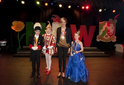 Empfang der Kindertollitäten 2016 - Kinderprinzenpaar Düsseldorf