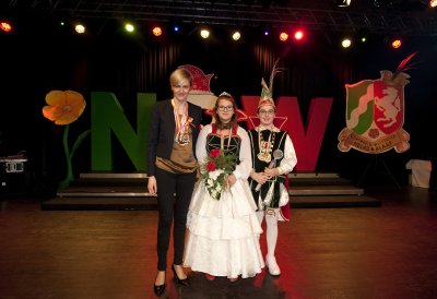 Empfang der Kindertollitäten 2016 - Kinderprinzenpaar Leverkusen