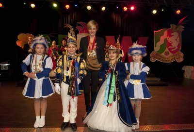 Empfang der Kindertollitäten 2016 - Kinderprinzenpaar Hagen