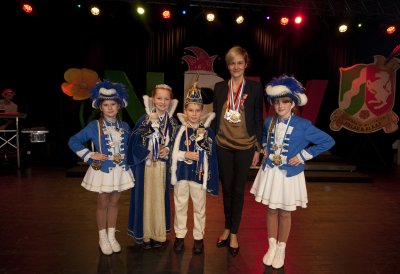 Empfang der Kindertollitäten 2016 - Kinderprinzenpaar Krefeld