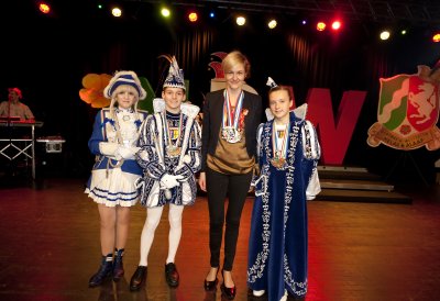 Empfang der Kindertollitäten 2016 - Kinderprinzenpaar Mönchengladbach