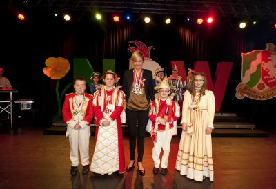 Empfang der Kindertollitäten 2016 - Kinderprinzenpaar Rath-Anhoven