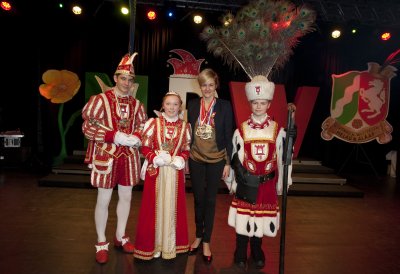 Empfang der Kindertollitäten 2016 - Kinderprinzenpaar Köln