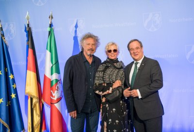 Ministerpräsident Armin Laschet verleiht den Staatspreis 2019 an Prof. Klaus Töpfer