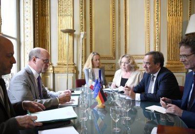 Der Kulturbevollmächtigte Ministerpräsident Armin Laschet besucht Frankreich