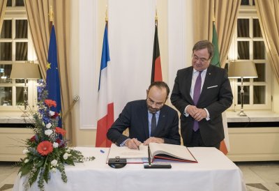 Französischer Premierminister Édouard Philippe besucht Nordrhein-Westfalen