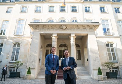 Der Kulturbevollmächtigte Ministerpräsident Armin Laschet besucht Frankreich