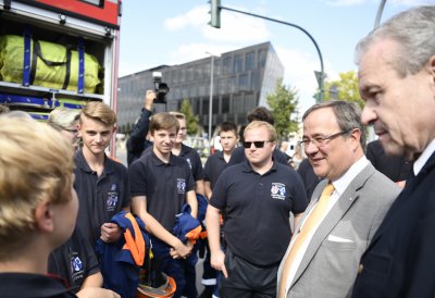 Besuch der Feuerwehr Essen