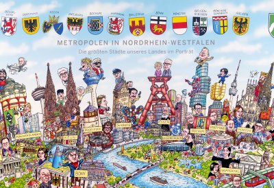 „Metropolen in Nordrhein-Westfalen“ – der neue Tilly-Kalender für das Jahr 2019