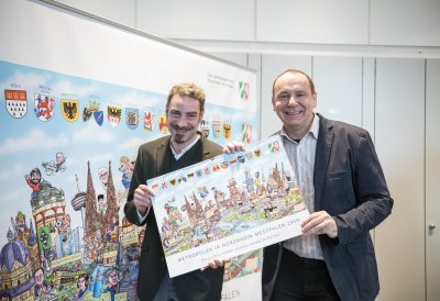 „Metropolen in Nordrhein-Westfalen“ – der neue Tilly-Kalender für das Jahr 2019