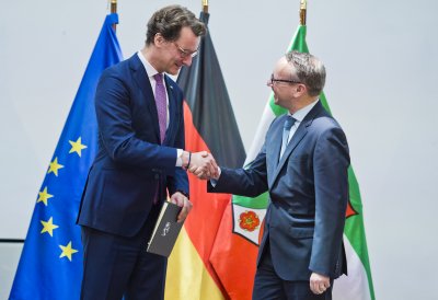 Ministerpräsident Hendrik Wüst ernennt sein neues Landeskabinett