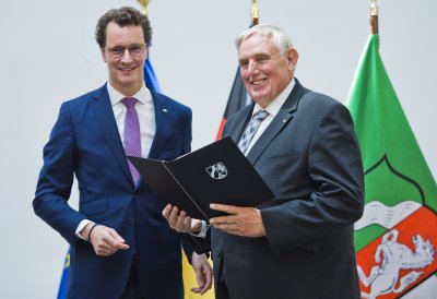 Ministerpräsident Hendrik Wüst ernennt sein neues Landeskabinett