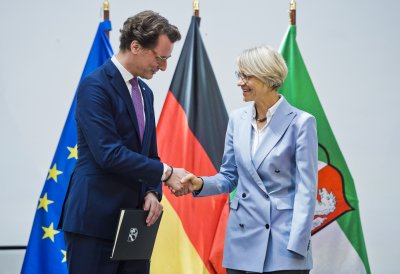 Ministerpräsident Hendrik Wüst ernennt sein neues Landeskabinett