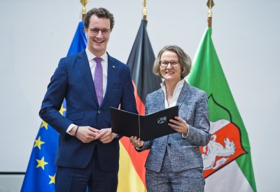 Ministerpräsident Hendrik Wüst ernennt sein neues Landeskabinett