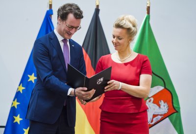 Ministerpräsident Hendrik Wüst ernennt sein neues Landeskabinett