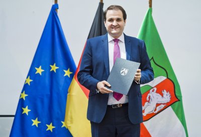 Ministerpräsident Hendrik Wüst ernennt sein neues Landeskabinett