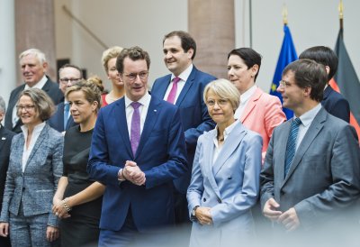 Ministerpräsident Hendrik Wüst ernennt sein neues Landeskabinett
