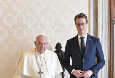 Ministerpräsident Hendrik Wüst reist nach Rom