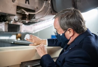 Besuchs des Unternehmens Innovatec Microfibre Technology GmbH & Co. KG in Troisdorf 