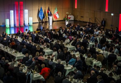 Ministerpräsident Hendrik Wüst würdigt Arbeitnehmerinnen und Arbeitnehmer