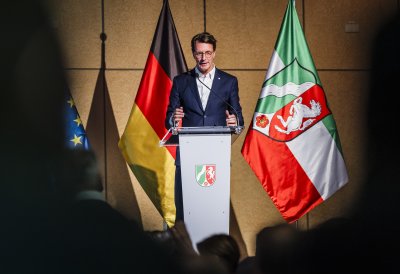 Ministerpräsident Hendrik Wüst würdigt Arbeitnehmerinnen und Arbeitnehmer