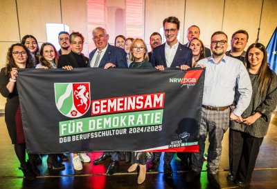 Ministerpräsident Hendrik Wüst würdigt Arbeitnehmerinnen und Arbeitnehmer