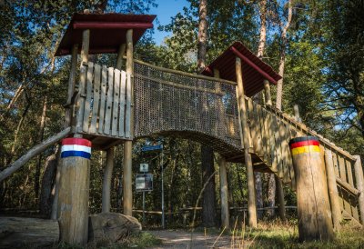 „Grenzanlage in der Nähe von Nordhorn“ von Volker Sander, Münster