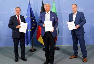 Übergabe des Abschlussberichts der Regierungskommission „Mehr Sicherheit für Nordrhein-Westfalen“