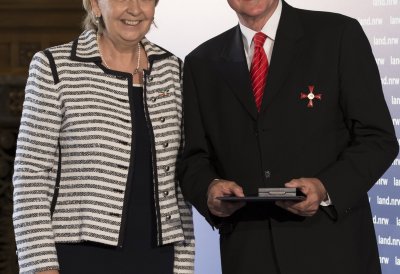 Ministerpräsidentin Hannelore Kraft und Walter Tokarski