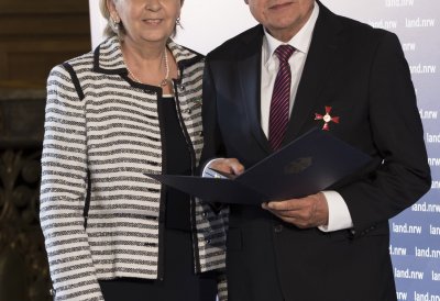 Ministerpräsidentin Hannelore Kraft und Joachim Metzner