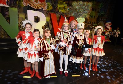 Ministerpräsidentin Hannelore Kraft empfängt die Kinderprinzenpaare und Kinderdreigestirne aus Nordrhein-Westfalen