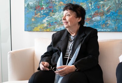 Ministerpräsident Armin Laschet trifft Shoah-Überlebende Inge Auerbacher