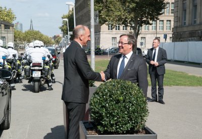 Ministerpräsident Laschet empfängt den Regierungschef des Fürstentums Liechtenstein