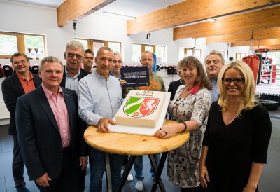 Programm „Moderne Sportstätte 2022“ – Staatssekretärin Milz besucht fertiggestellte Förderprojekte