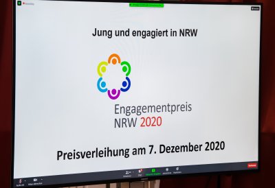 Verleihung Engagementpreis 2020
