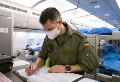 Corona-Patienten aus Italien werden nach Nordrhein-Westfalen geflogen