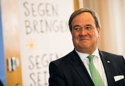 Der Ministerpräsident hat Sternsinger aus allen Diözesen zum Dreikönigssingen im Landeshaus empfangen