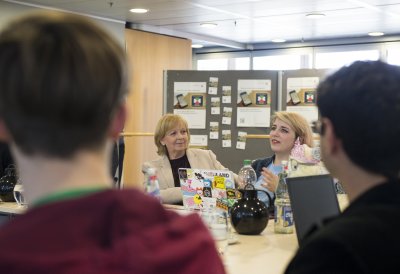 Präsentation der Flüchtlings-App "Welcome to NRW"