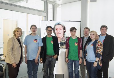 Präsentation der Flüchtlings-App "Welcome to NRW"