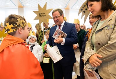 Traditionelles Dreikönigssingen im Landeshaus