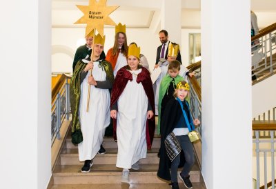 Traditionelles Dreikönigssingen im Landeshaus