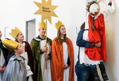 Traditionelles Dreikönigssingen im Landeshaus