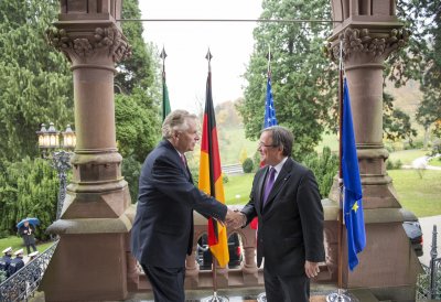 Ministerpräsident Armin Laschet trifft US-Gouverneure im Rahmen der Weltklimakonferenz COP 23 auf Schloss Drachenburg