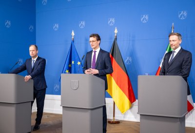 Landeskabinett und Bundesminister der Finanzen Christian Lindner stärken Zusammenarbeit von Bund und Nordrhein-Westfalen