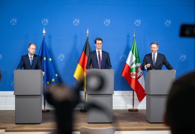 Landeskabinett und Bundesminister der Finanzen Christian Lindner stärken Zusammenarbeit von Bund und Nordrhein-Westfalen