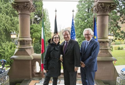 Ministerpräsident Armin Laschet trifft US-Gouverneure im Rahmen der Weltklimakonferenz COP 23 auf Schloss Drachenburg