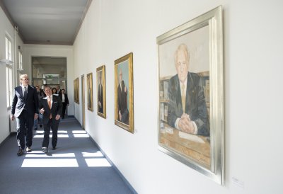 Ministerpräsident Laschet empfängt den Staatspräsidenten der Republik Serbien